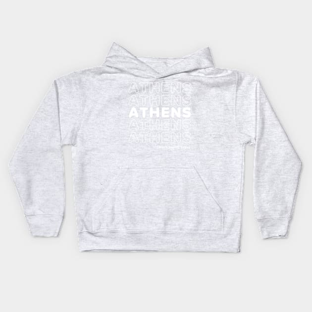 Athens, Ohio's Saving Grace Kids Hoodie by Alexa and Dad Designs